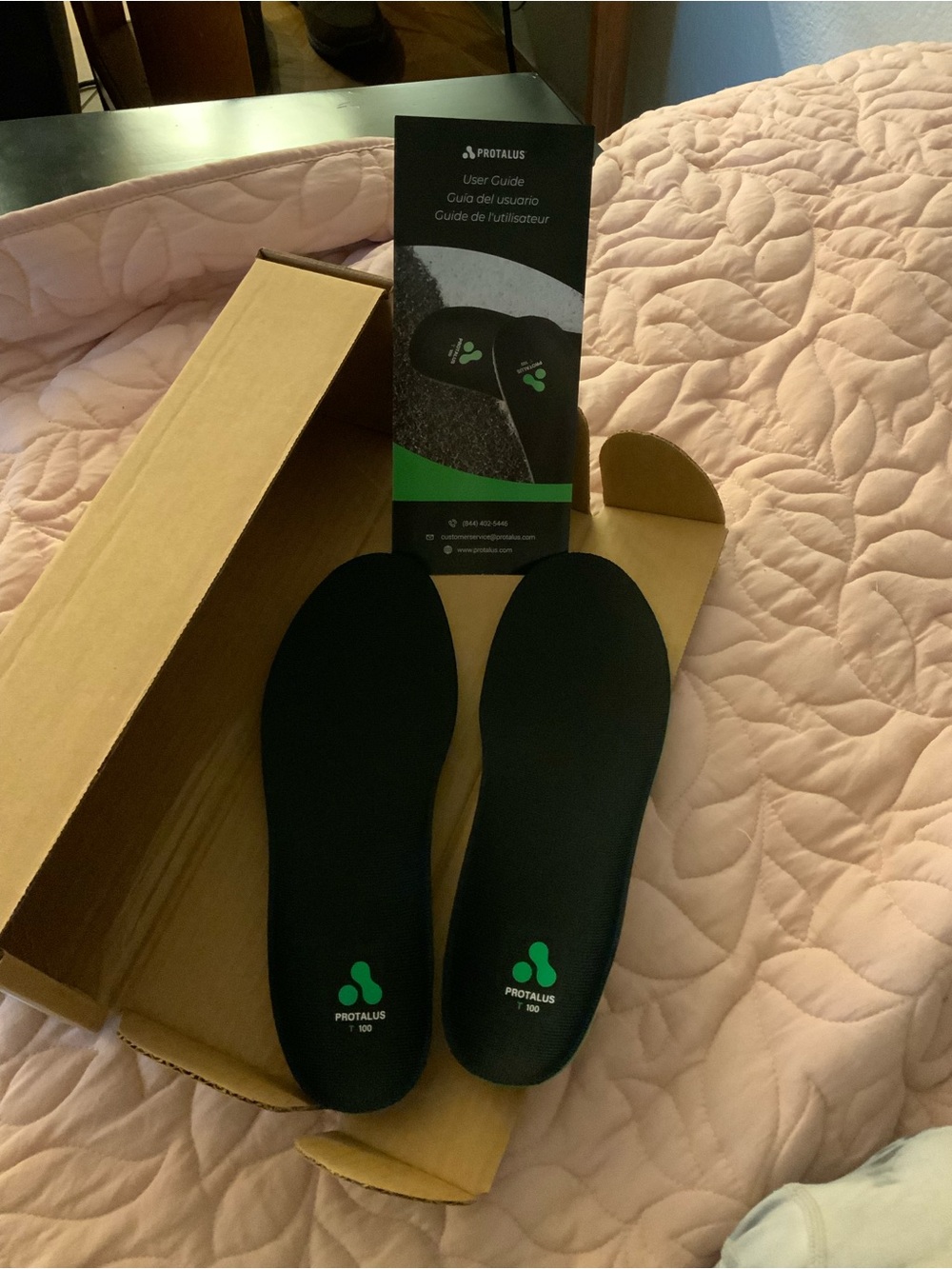 Protalus T-100 Elite insoles size 7.5 men